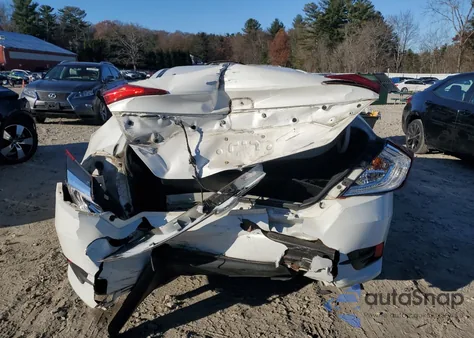 2016 Honda Civic Ex from USA, damaged, VIN 2HGFC2F75GH564445